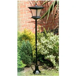 Solar Powered Garden Lamp Post 1.3m 4 Solar Powered Garden Lamp Post 1.3m - Image 2