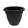 B&M Bell Pot Black Planter 35cm 2 B&M Bell Pot Black Planter 35cm -Garden Furniture 256223 Bell Pot Black Planter 35cm 1
