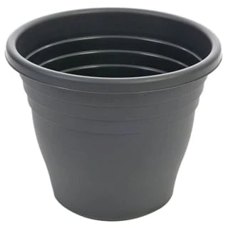 B&M Ascot Round Planter 40cm - Black 3 B&M Ascot Round Planter 40cm - Black