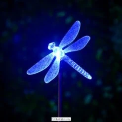 B&M Colour Changing Solar Stake Light - Dragonfly 8 B&M Colour Changing Solar Stake Light - Dragonfly -Garden Furniture 286951 colour changing stake solar light dragonfly