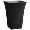 Decorative Deluxe Planter 44cm 2 Decorative Deluxe Planter 44cm -Garden Furniture 299501 tall modern shiny planter 45cm black