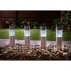 Solar Powered Mini Tube Post - White 6pk 1 Solar Powered Mini Tube Post - White 6pk -Garden Furniture 318854 White tube lights Edit