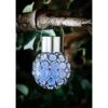Dallas Hanging Solar Light -Garden Furniture 318923 Dallas Light BLUE Edit