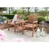 B&M Jakarta Solid Wood Tete-a-Tete 1 B&M Jakarta Solid Wood Tete-a-Tete -Garden Furniture 318993 jakarta companion wooden garden set1