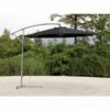 Deluxe Hanging Parasol 3m - Black 1 Deluxe Hanging Parasol 3m - Black -Garden Furniture 331163 3m parasol
