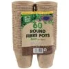 B&M Round Fibre Pots 60pk 1 B&M Round Fibre Pots 60pk -Garden Furniture 331200 60 round fibre pots 3