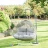 B&M Siena Hanging Snuggle Egg Chair 1 B&M Siena Hanging Snuggle Egg Chair -Garden Furniture 331304 siena hanging snuggle egg chair11
