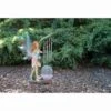 Solar Powered Garden Fairy With Wind Chime 2 Solar Powered Garden Fairy With Wind Chime -Garden Furniture 331455 garden fairy with solar crackle ball and windchime