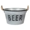 B&M Large Galvanised 'Beer' Bucket Planter 1 B&M Large Galvanised 'Beer' Bucket Planter -Garden Furniture 342027 large drinks buckets beer1