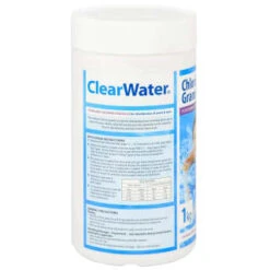 ClearWater Chlorine Granules 1kg -Garden Furniture 353363 clearwater 1kg chlorine granules 4