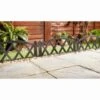 Edwardian Border Fence 4pk 2 Edwardian Border Fence 4pk -Garden Furniture 353524 4pk edwardian criss cross border fence