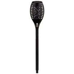 Morocco Solar Light Post 9 Morocco Solar Light Post -Garden Furniture 353593 morocco flame effect torch stake 48cm