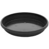 B&M Saucer Planter - Black 1 B&M Saucer Planter - Black -Garden Furniture 359335 359336 saucer 32cm 38cm black