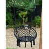 B&M Vancouver Hanging Chair - Black 1 B&M Vancouver Hanging Chair - Black -Garden Furniture 366698 vancouver hanging chair black 2