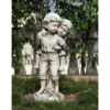 B&M Boy & Girl Statue - Large 2 B&M Boy & Girl Statue - Large -Garden Furniture 367058 boy carrying girl statue large1