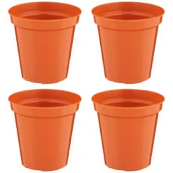 B&M Terracotta Plant Pots 4pk 7 B&M Terracotta Plant Pots 4pk -Garden Furniture 368396 terracotta plant pots 4pk 4