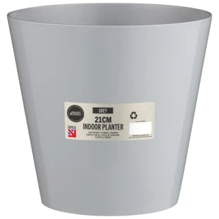 Indoor Planter 21cm - Grey 3 Indoor Planter 21cm - Grey