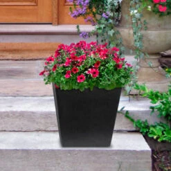 B&M Sonata Planter 33cm - Slate 9 B&M Sonata Planter 33cm - Slate -Garden Furniture 377687 sonta planter slate 33cm 2