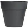B&M Soho Pot Planter - Charcoal 38cm -Garden Furniture 378389 385058 381595 soho planter charcoal 38cm 28cm 17cm 5 1