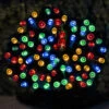 Eveready Solar Powered LED String Lights 80pk - Multicolour 1 Eveready Solar Powered LED String Lights 80pk - Multicolour -Garden Furniture 379213 eveready solar powered string lights 80 multi colour leds