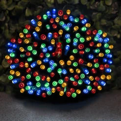 Eveready Solar Powered LED String Lights 120pk - Multicolour