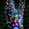 Solar Powered Micro LED Lights 200pk - Multicolour 2 Solar Powered Micro LED Lights 200pk - Multicolour -Garden Furniture 379230 200 solar powered micro led string lights multi colour