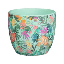 B&M Superbloom Sun Ceramic Plant Pots 3pk - Floral 10 B&M Superbloom Sun Ceramic Plant Pots 3pk - Floral -Garden Furniture 379332 3pk superbloom ceramic plant pots floral 3