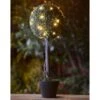 Solar Powered Topiary Tree - White LED 70cm 1 Solar Powered Topiary Tree - White LED 70cm -Garden Furniture 379348 70cm solar powered topiary tree 30 cool white leds 4