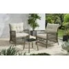 Hertfordshire Luxury Bistro Set 3pc -Garden Furniture 379372 379489 hertfordshire luxury bistro set