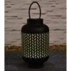 Marrakesh XL Metal Solar Powered Lantern - Metallic Gold 1 Marrakesh XL Metal Solar Powered Lantern - Metallic Gold -Garden Furniture 379378 marrakesh matt finish lantern