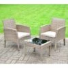 Valencia Armchair Bistro Set 3pc 1 Valencia Armchair Bistro Set 3pc -Garden Furniture 379440 valencia 3 piece armchair bistro set