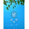 B&M 3D Metal Wind Spinner With Hanging Crystals - Butterfly 2 B&M 3D Metal Wind Spinner With Hanging Crystals - Butterfly -Garden Furniture 379502 3d metal wind spinner butterflay