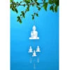 B&M Deluxe Sun Catcher With Hanging Crystals - Buddha 1 B&M Deluxe Sun Catcher With Hanging Crystals - Buddha -Garden Furniture 379511 deluxe sun catcher with hanging crystals buddha