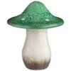 B&M Ceramic Mushroom Ornament - Green -Garden Furniture 379532 ceramic mushroom ornament green