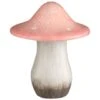 B&M Ceramic Mushroom Ornament - Pink 2 B&M Ceramic Mushroom Ornament - Pink -Garden Furniture 379532 ceramic mushroom ornament pink