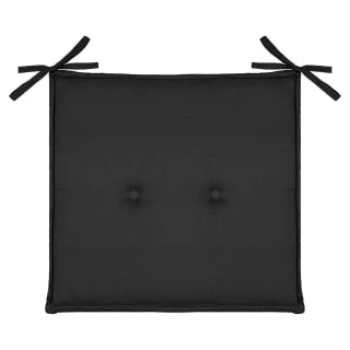 Luxury Seat Pads - Black 2pk 3 Luxury Seat Pads - Black 2pk