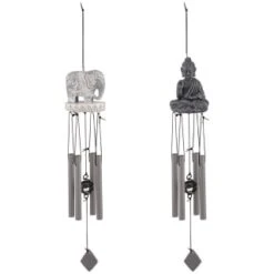 B&M Tranquil Garden Windchime - Buddha 7 B&M Tranquil Garden Windchime - Buddha -Garden Furniture 379541 tranquil garden windchime group