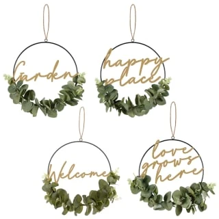 B&M Botanical Garden Hanging Hoop With Slogan 3 B&M Botanical Garden Hanging Hoop With Slogan