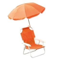 Garden Furniture -Garden Furniture 379678 kids parasol chair orange