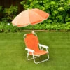 B&M Kids Parasol Chair - Orange 2 B&M Kids Parasol Chair - Orange -Garden Furniture 379678 kids parasol chair orange1