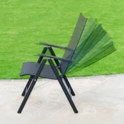 Garden Furniture -Garden Furniture 379728 premium nevada 7 position folding chair 2
