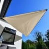 Sail Shade 3m - Cream 2 Sail Shade 3m - Cream -Garden Furniture 379775 3m sail shade cream
