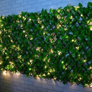 Bloom Solar Powered Expanding Artificial Leaf Trellis 200 X 100cm 3 Bloom Solar Powered Expanding Artificial Leaf Trellis 200 X 100cm