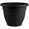 Extra Large Bell Pot Planter 55cm - Black -Garden Furniture 383574 55cm xl bell pot planter black