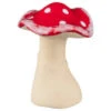 B&M Ceramic Toadstool Ornament 1 B&M Ceramic Toadstool Ornament -Garden Furniture 392839 ceramic toadstool