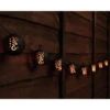 Morocco Solar Powered String Lights 8pk - Flame Effect 2 Morocco Solar Powered String Lights 8pk - Flame Effect -Garden Furniture 392882 8pk morocco solar powered string lights