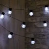 10 Solar Frosted Bulb String Lights 2 10 Solar Frosted Bulb String Lights -Garden Furniture 392909 10 solar frosted bulb string lights