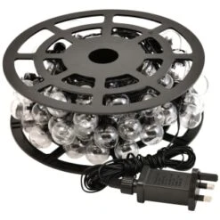 Eveready Mains Powered LED Festoon Bulb String Lights 100pk - Cool White 8 Eveready Mains Powered LED Festoon Bulb String Lights 100pk - Cool White -Garden Furniture 392911 eveready 100 mains operated festoon bulb string lights