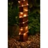 Rope Effect String Lights 3M 2 Rope Effect String Lights 3M -Garden Furniture 392945 3m rope effect string lights 2