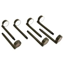 Solar Powered New York Post Lights 8pk 8 Solar Powered New York Post Lights 8pk -Garden Furniture 392977 8 pack solar powered new york post lights 3